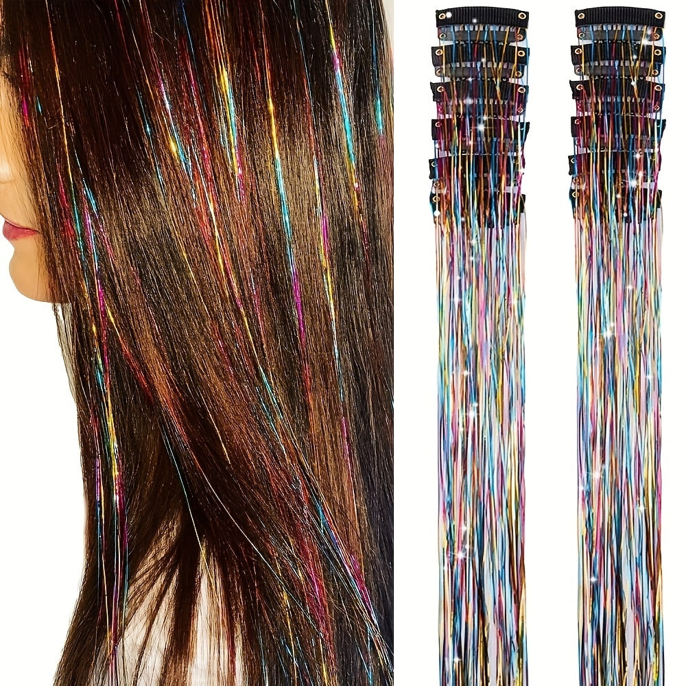 Clip-in Straight Hair Extension (Multiple Colors)