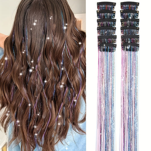 Clip-in Straight Hair Extension (Multiple Colors)